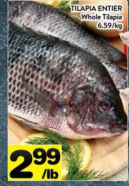 Supermarché PA TILAPIA ENTIER | Whole Tilapia offer