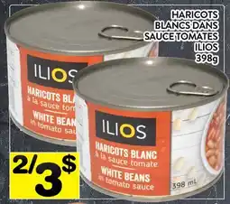 Supermarché PA HARICOTS BLANC DANS SAUCE TOMATES ILIOS offer