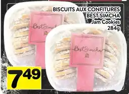 Supermarché PA BISCUITS AUX CONFITURES BEST SIMCHA | Jam Cookies offer