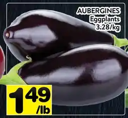 Supermarché PA AUBERGINES | Eggplants offer