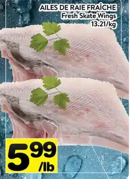 Supermarché PA AILLES DE RAIE FRAÎCHE | Fresh Skate Wings offer