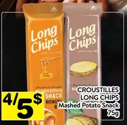 Supermarché PA CROUSTILLES LONG CHIPS | Mashed Potato Snack offer