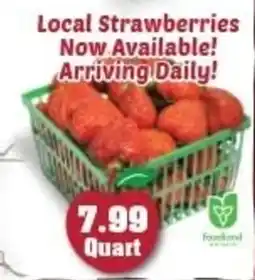 The Apple Market Local Strawberries offer