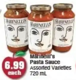 The Apple Market Marinelli's Pasta Sauce offer