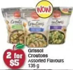 The Apple Market Grissol Croutons Assorted Flavours offer