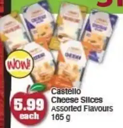 The Apple Market Castello Cheese Silces Assorted Flavours offer