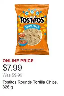 Costco Tostitos Rounds Tortilla Chips offer