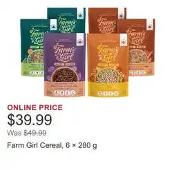 Costco Farm Girl Cereal, 6 × offer