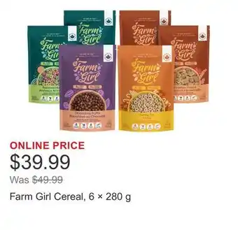 Costco Farm Girl Cereal, 6 × offer