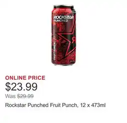 Costco Rockstar Punched Fruit Punch offer