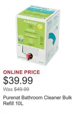 Costco Purenat Bathroom Cleaner Bulk Refill offer