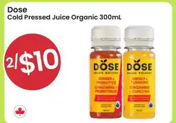 Healthy Planet Dose Cold Pressed Juice Organic offer