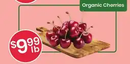 Healthy Planet Organic Cherries offer