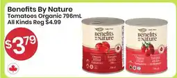 Healthy Planet Benefits By Nature Tomatoes Organic offer