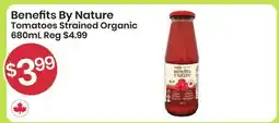 Healthy Planet Benefits By Nature Tomatoes Strained Organic offer