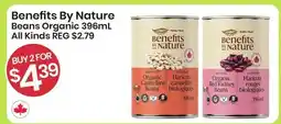 Healthy Planet Benefits By Nature Beans Organic offer