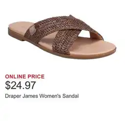 Costco Draper James Women's Sandal offer