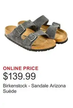 Costco Birkenstock - Sandale Arizona Suède offer