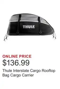 Costco Thule Interstate Cargo Rooftop Bag Cargo Carrier offer