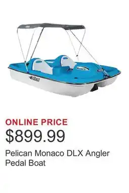 Costco Pelican Monaco DLX Angler Pedal Boat offer