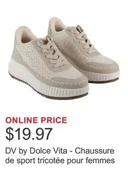Costco DV by Dolce Vita - Chaussure de sport tricotée pour femmes offer