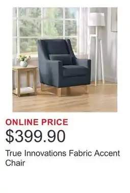 Costco True Innovations Fabric Accent Chair offer