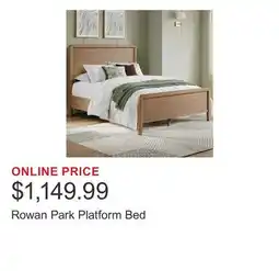 Costco Rowan Park Platform Bed offer