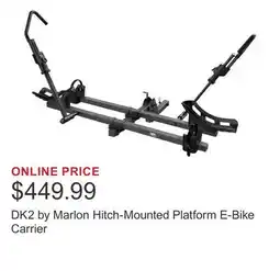 Costco DK2 by Marlon Hitch-Mounted Platform E-Bike Carrier offer