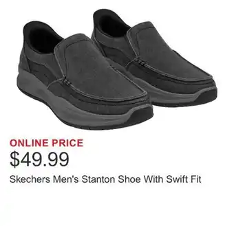Costco Skechers Men's Stanton Shoe With Swift Fit offer