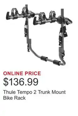 Costco Thule Tempo 2 Trunk Mount Bike Rack offer