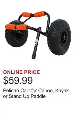 Costco Pelican Cart for Canoe, Kayak or Stand Up Paddle offer