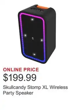 Costco Skullcandy Stomp XL Wireless Party Speaker offer