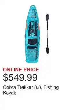 Costco Cobra Trekker 8.8, Fishing Kayak offer