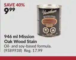 Princess Auto 946 ml Mission Oak Wood Stain offer
