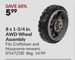 Princess Auto 8 x 1-3/4 in. AWD Wheel Assembly offer
