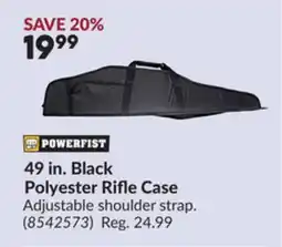 Princess Auto 49 in. Black Polyester Rifle Case offer