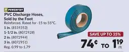 Princess Auto PVC Discharge Hoses, Sold by the Foot offer