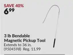 Princess Auto 3 lb Bendable Magnetic Pickup Tool offer