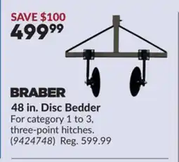 Princess Auto 48 in. Disc Bedder offer