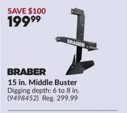 Princess Auto 15 in. Middle Buster offer