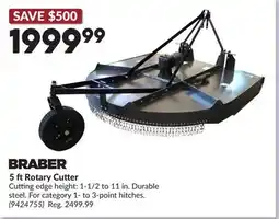 Princess Auto 5 ft Rotary Cutter offer