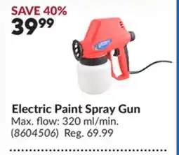 Princess Auto Electric Paint Spray Gun offer