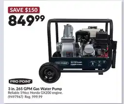 Princess Auto 3 in. 265 GPM Gas Water Pump offer