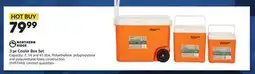 Princess Auto 3 pc Cooler Box Set offer