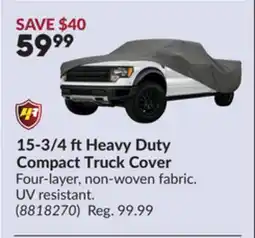 Princess Auto 15-3/4 ft Heavy Duty Compact Truck Cover offer