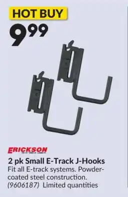 Princess Auto 2 pk Small E-Track J-Hooks offer