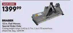 Princess Auto 52 in. Flail Mower, Special Order Only offer