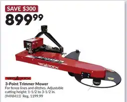 Princess Auto 3-Point Trimmer Mower offer