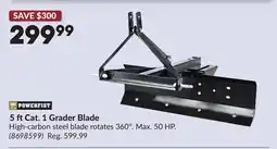 Princess Auto 5 ft Cat. 1 Grader Blade offer