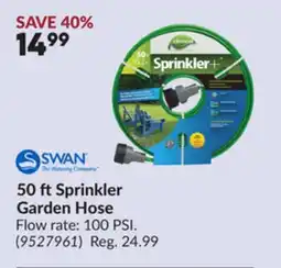 Princess Auto 50 ft Sprinkler Garden Hose offer
